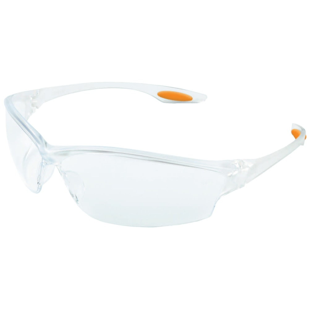 R3 SAFETY LLC Crews LW310AF  LAW Protective Duramass Anti-Fog Eyewear, Clear Frame, Clear Lens, Pack Of 12