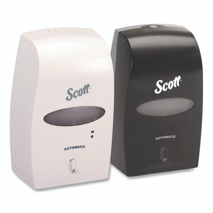 KIMBERLY-CLARK PROFESSIONAL Scott® 12979 Essential Alcohol-Free Foam Hand Sanitizer, 1,200 mL Cassette, Unscented, 2/Carton
