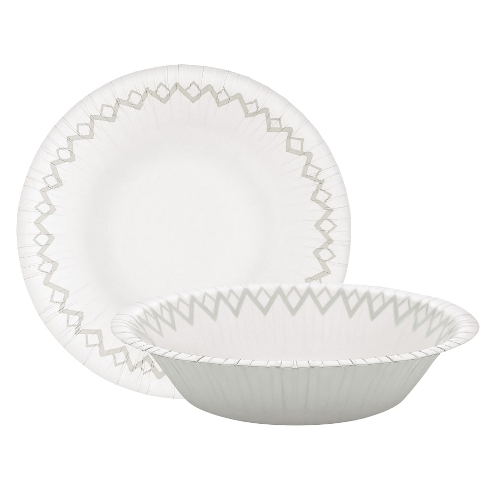 Enjoy the convenience and durability of Highmark disposable paper bowls. Perfect for any occasion, these bowls handle even the messiest of meals with ease, ensuring a clean and hassle-free dining experience. Whether its a casual picnic or a festive gathering, these bowls provide reliable performance while making cleanup a breeze.  Durable Design: Oil and moisture resistant to prevent leaks and soggy messes, ensuring a hassle-free dining experience.  Convenient Cleanup: Disposable for easy, hassle-free cleaning after any occasion.  Versatile Usage: Ideal for picnics, parties, and everyday meals, making them perfect for any event.