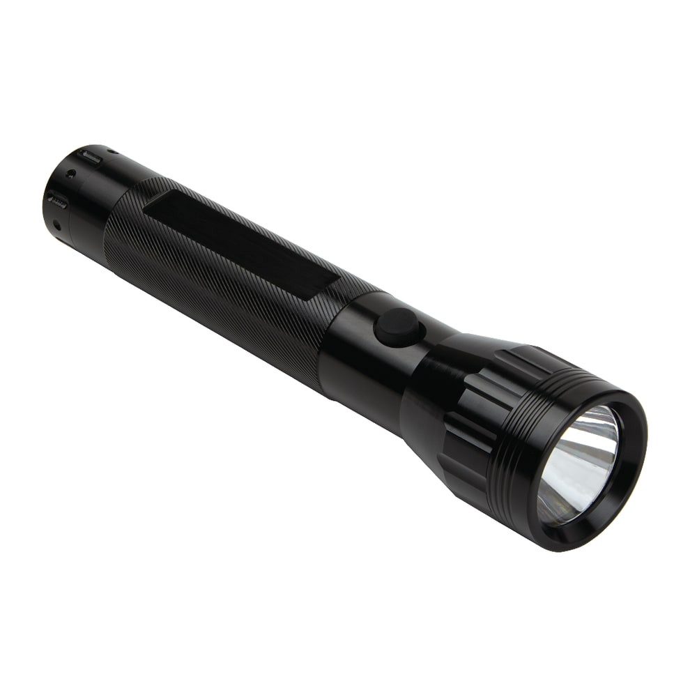 OFFICE DEPOT FL01151290201122  Brand 1W LED Heavy-Duty Flashlight, Black