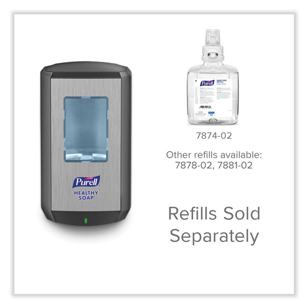GO-JO INDUSTRIES PURELL® 783401 CS8 Soap Dispenser, 1,200 mL, 5.79 x 3.93 x 10.31, Graphite