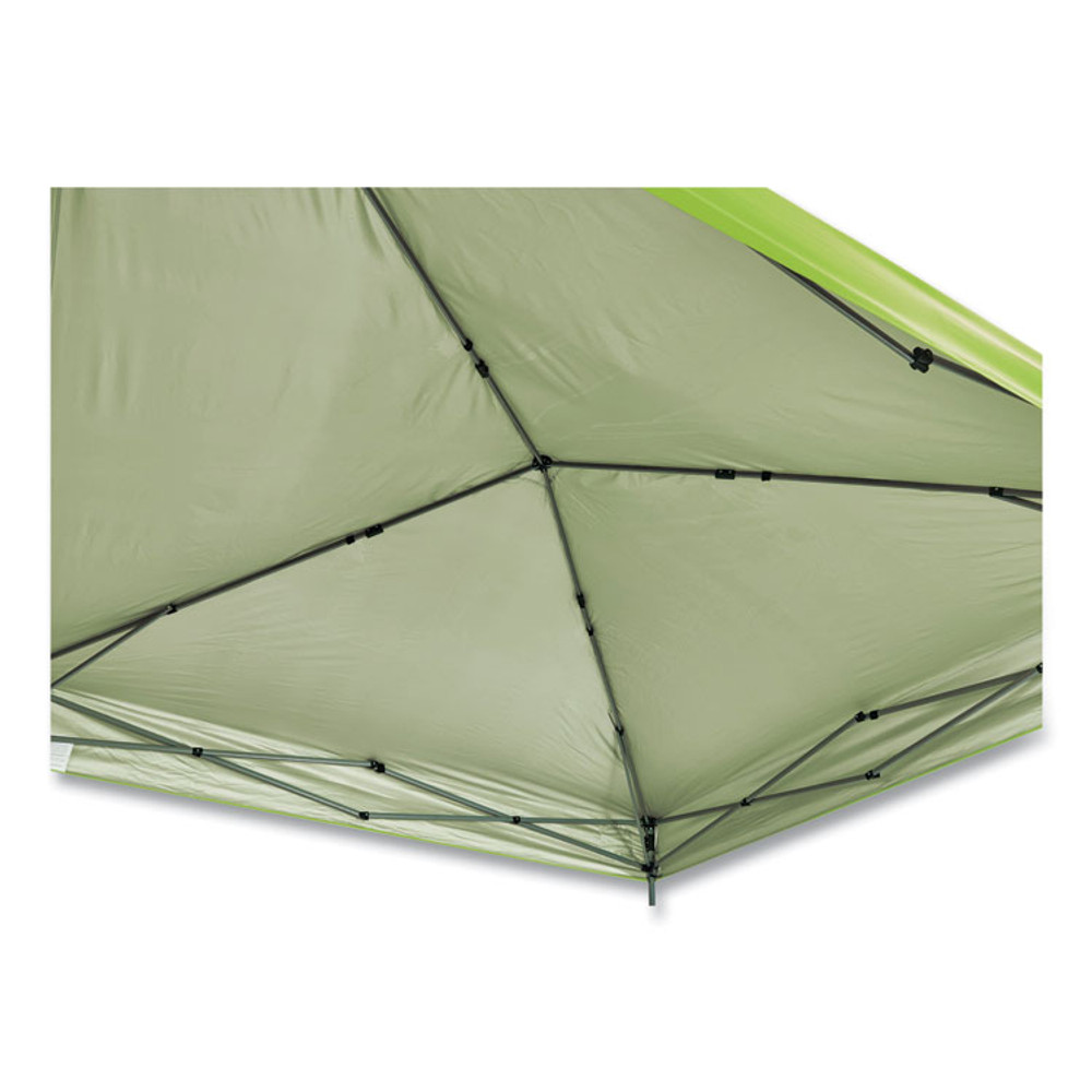 TENACIOUS HOLDINGS, INC. ergodyne® 12911 Shax 6010C Replacement Pop-Up Tent Canopy for 6010, 10 ft x 10 ft, Polyester, Lime
