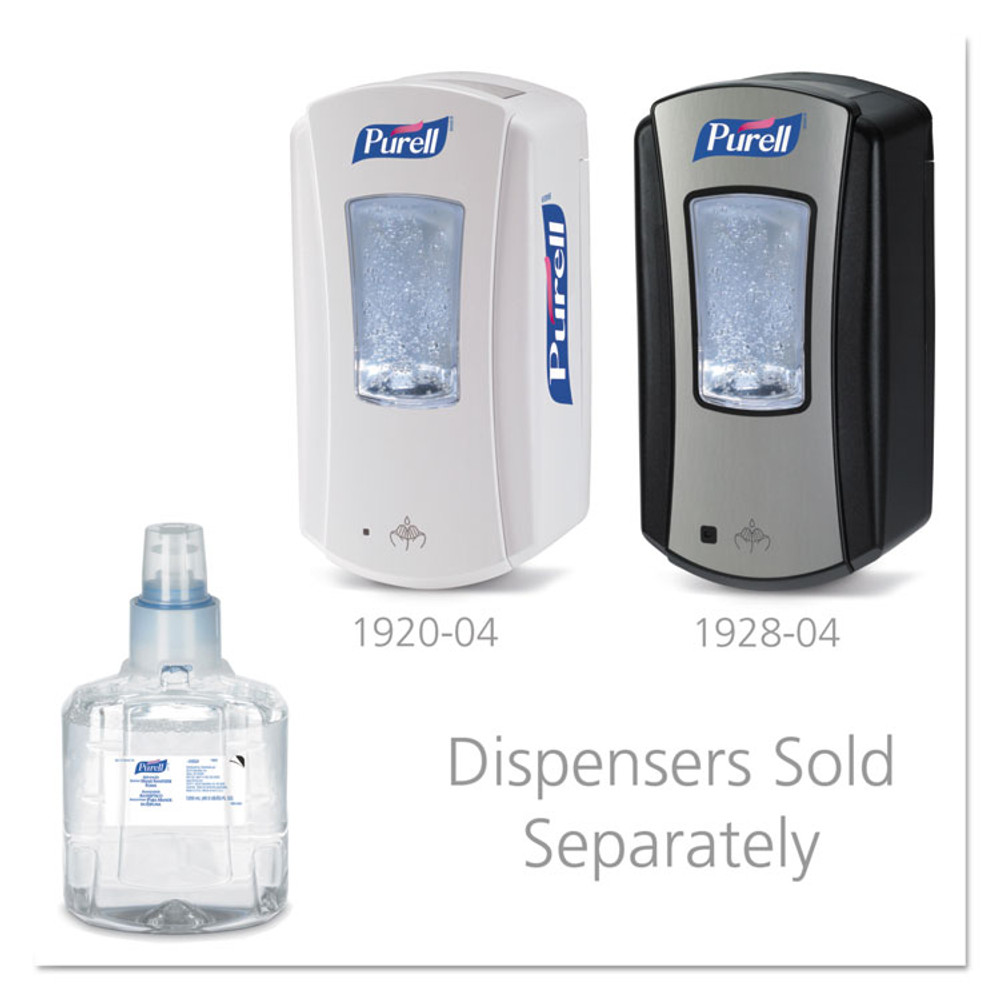 GO-JO INDUSTRIES PURELL® 190502CT Advanced Hand Sanitizer Foam, For LTX-12 Dispensers, 1,200 mL Refill, Fragrance-Free, 2/Carton