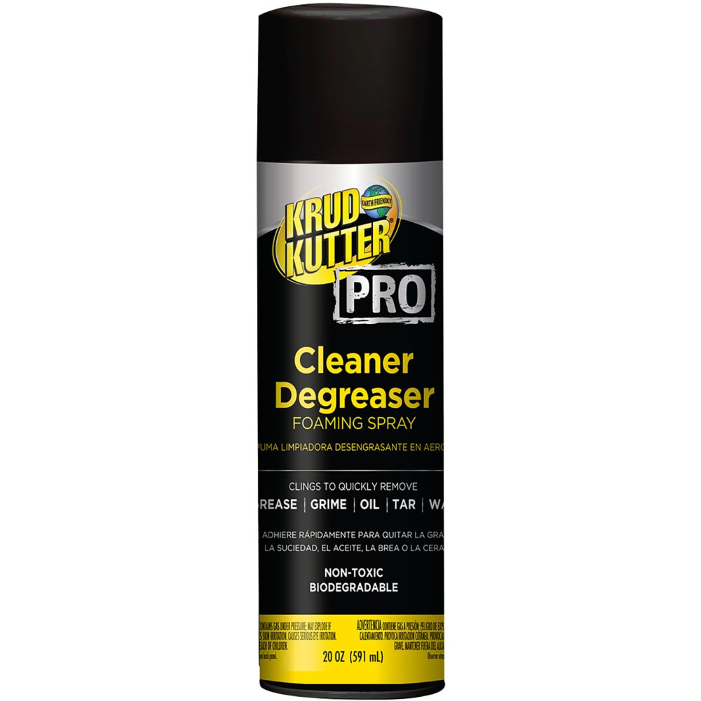 RUST-OLEUM CORPORATION Rust-Oleum 352239 Krud Kutter Pro Concentrated Cleaner Degreaser, 20 Oz, Clear, Pack Of 6 Aerosol Cans