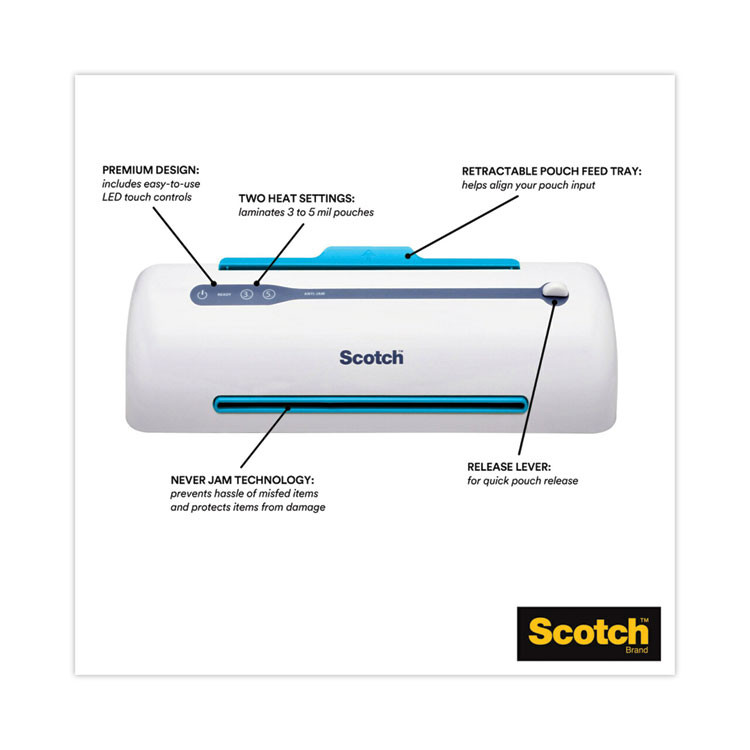 3M/COMMERCIAL TAPE DIV. Scotch™ TL906 Pro 9" Thermal Laminator, 9" Max Document Width, 5 mil Max Document Thickness