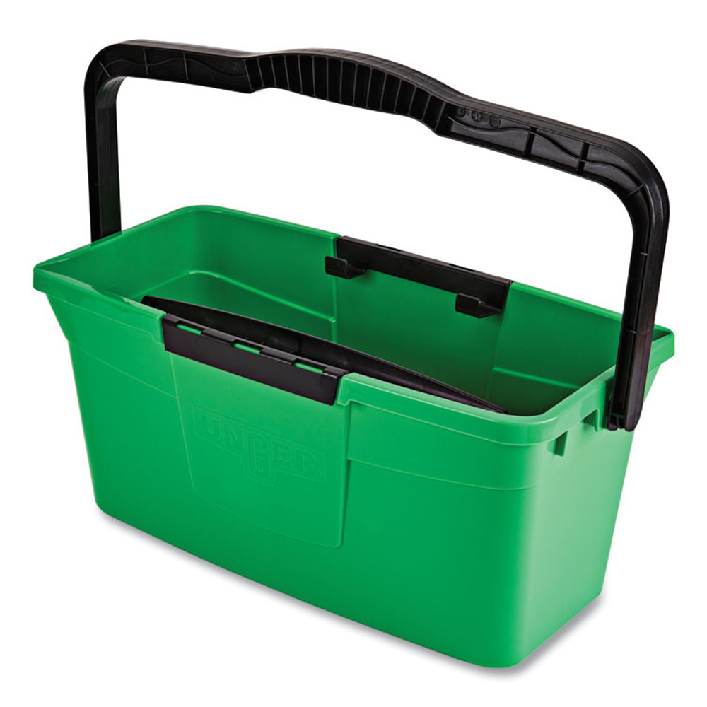 UNGER QB12B Pro Bucket 3-Gallon, Green