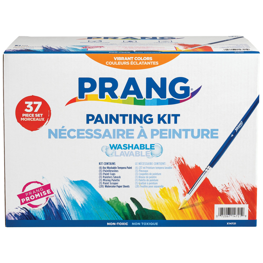 DIXON TICONDEROGA COMPANY Prang X14721  Washable Tempera Paint Kit, Kit Of 37 Pieces