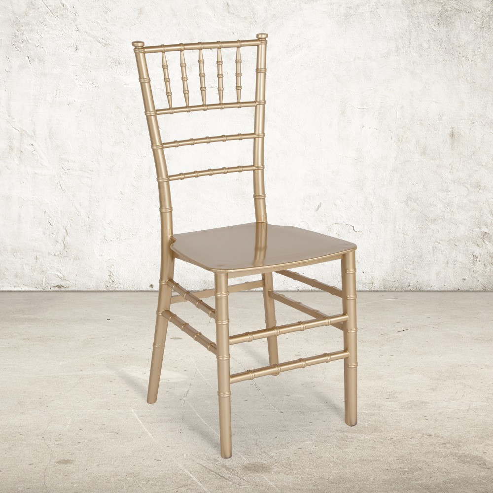 FLASH FURNITURE LEGOLDM  Hercules Stackable Chiavari Chair, Gold