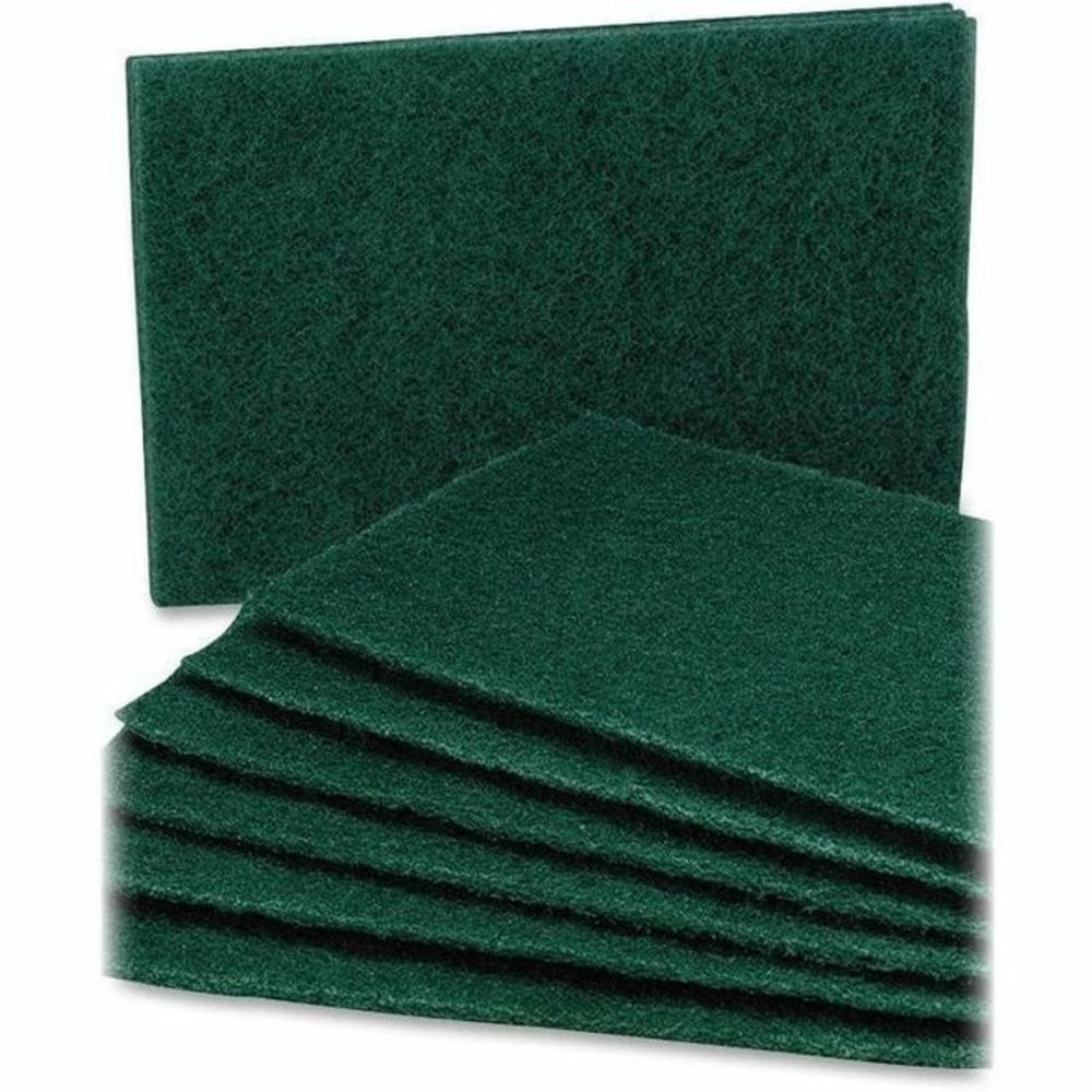 NATIONAL INDUSTRIES FOR THE BLIND 601339 SKILCRAFT Scouring Pads, Pack Of 10 (AbilityOne 7920-00-753-5242)