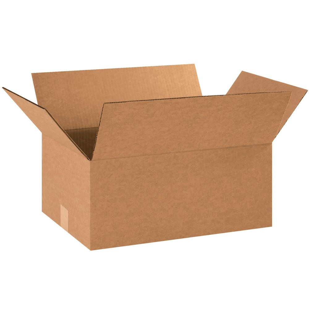 B O X MANAGEMENT, INC. Partners Brand 18128  Corrugated Printers Boxes, 18in x 12in x 8in, Kraft, Pack Of 25