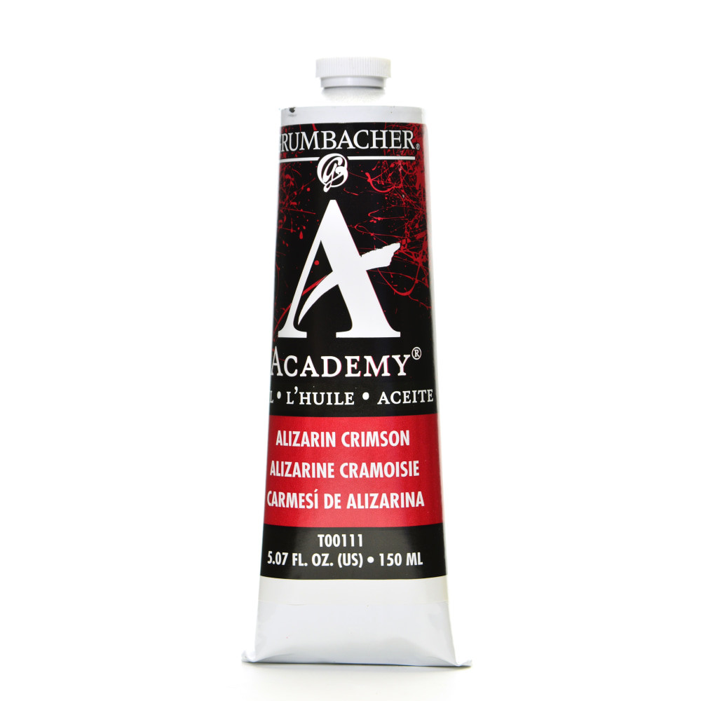 WINSOR & NEWTON Grumbacher T001-11-2  Academy Oil Colors, 5.07 Oz, Alizarin Crimson, Pack Of 2