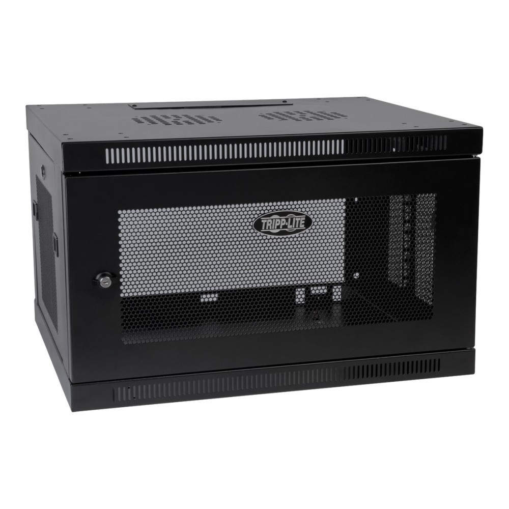 TRIPP LITE SRW6UDP  SmartRack 6U Low-Profile Switch-Depth-Plus Wall-Mount Mini Rack Enclosure For Server