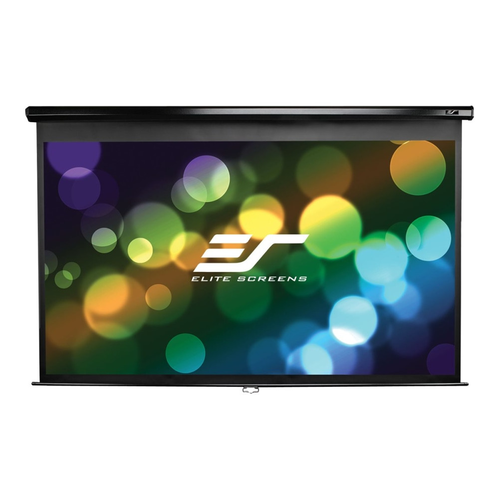 ELITE SCREENS INC. M94UWX Elite Screens Manual Series M94UWX - Projection screen - ceiling mountable, wall mountable - 94in (94.1 in) - 16:10 - Matte White