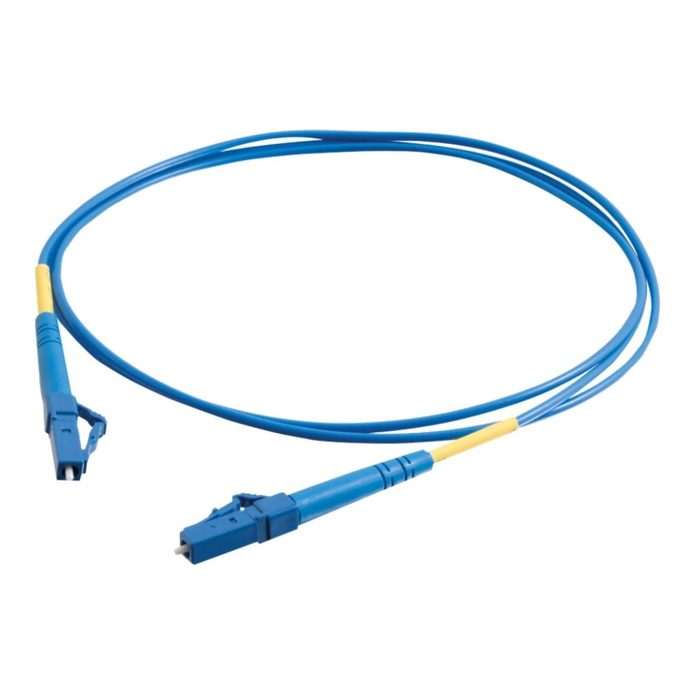 LASTAR INC. C2G 33447  3m LC-LC 9/125 Simplex Single Mode OS2 Fiber Cable - Blue - 10ft - Patch cable - LC single-mode (M) to LC single-mode (M) - 3 m - fiber optic - simplex - 9 / 125 micron - OS2 - blue