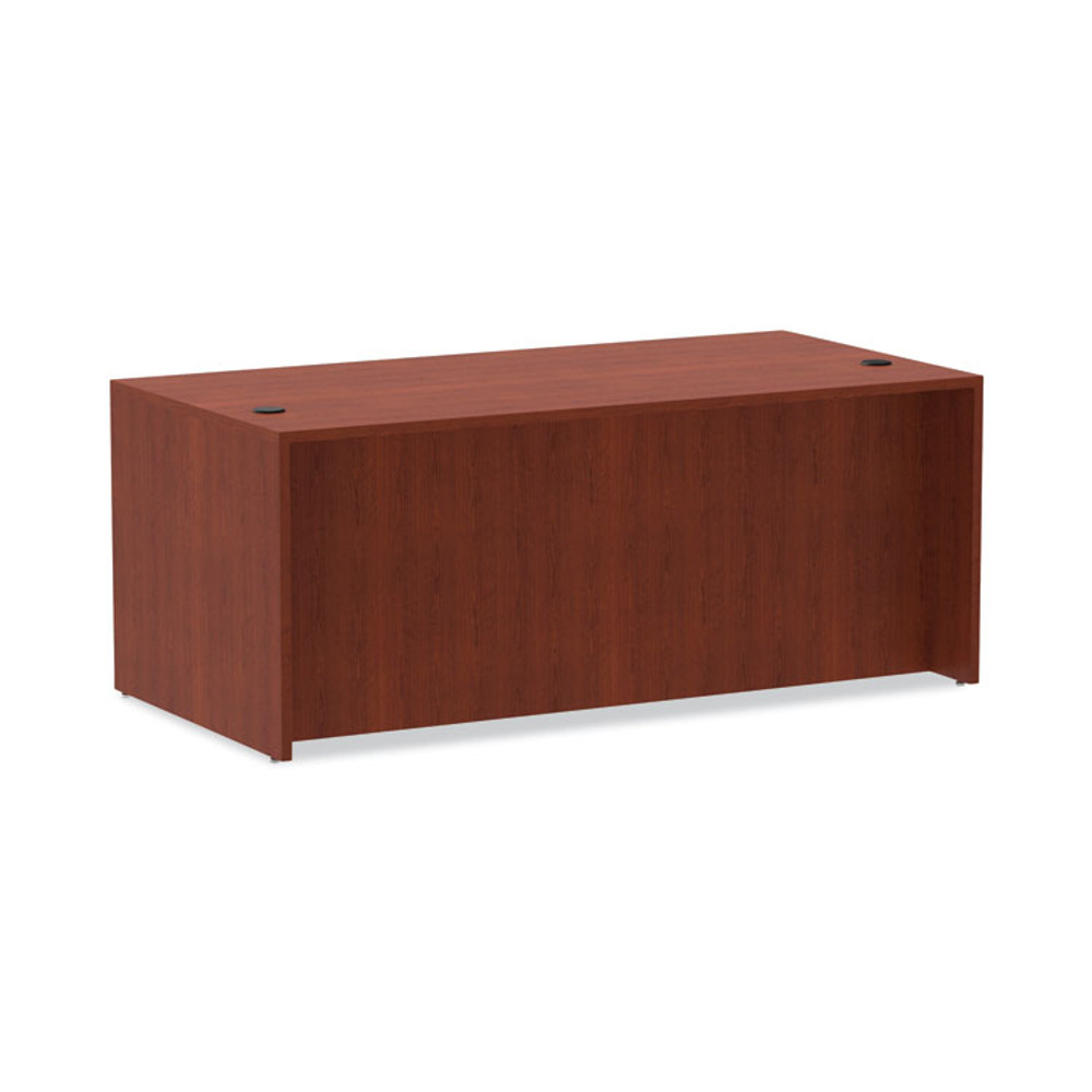 ALERA VA21-7236MC Alera Valencia Series Straight Front Desk Shell, 71" x 35.5" x 29.63", Medium Cherry