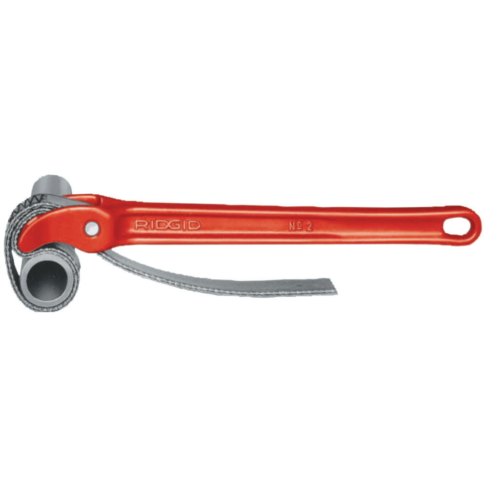 RIDGID 632-31340  Strap Wrench, 11-3/4in Tool Length, 17in x 1-1/8in Strap