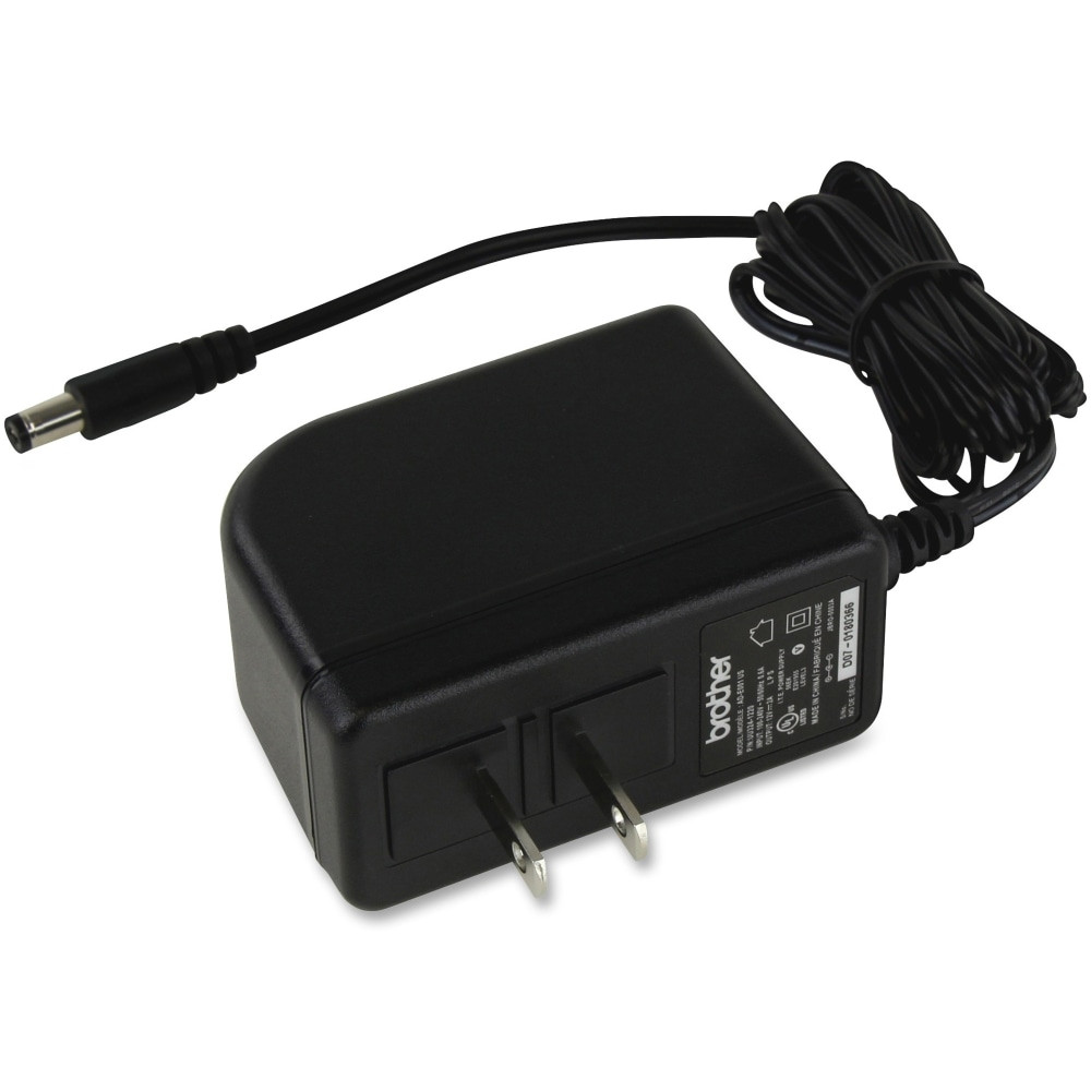 BROTHER INTL CORP Brother ADE001  Labelmaker AC Power Adapter - 1 Pack - 110 V AC, 220 V AC Input - 12 V DC/2 A Output