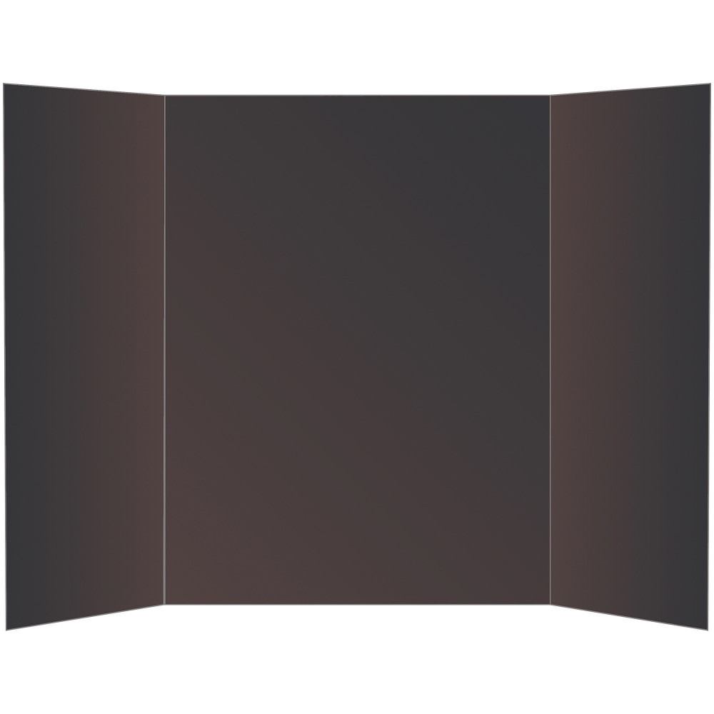 Impress your audience with a neat, well-planned presentation using Office Depot brand, tri-fold display boards. Extra sturdy, 2-ply corrugate makes these boards more durable and longer lasting. Add the Royal Brites range of accessories and poster board shapes to highlight each aspect of your project and prop up to display the finished product.  2-ply, heavy-duty corrugate material for durability  Strong, lightweight and pre-scored fold-out panels  Works well with adhesives, paints and markers. Ideal for signs, presentations and more  Contains Recycled Content - See Specs for Details.