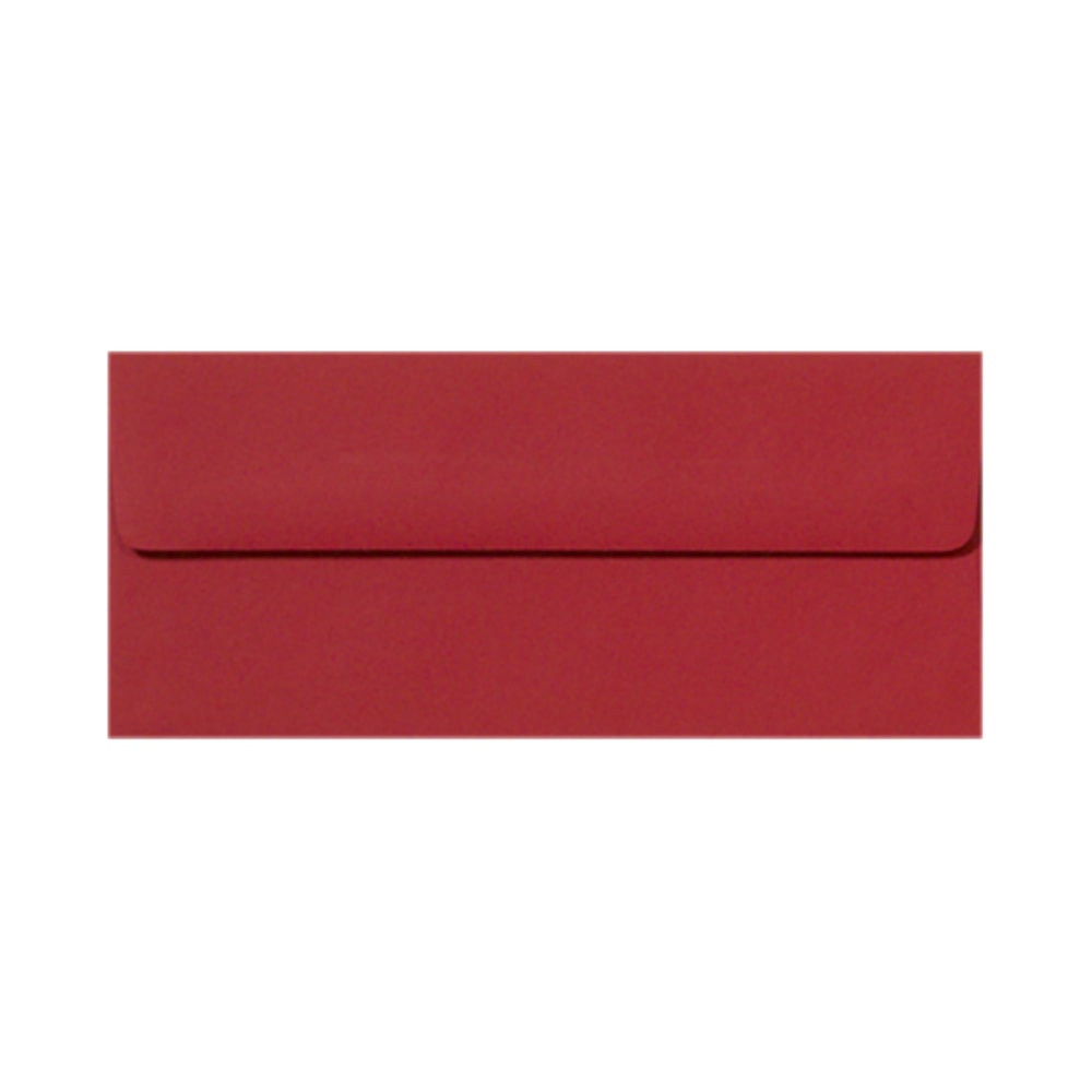 ACTION ENVELOPE EX4860-18-500 LUX #10 Envelopes, Peel & Press Closure, Ruby Red, Pack Of 500