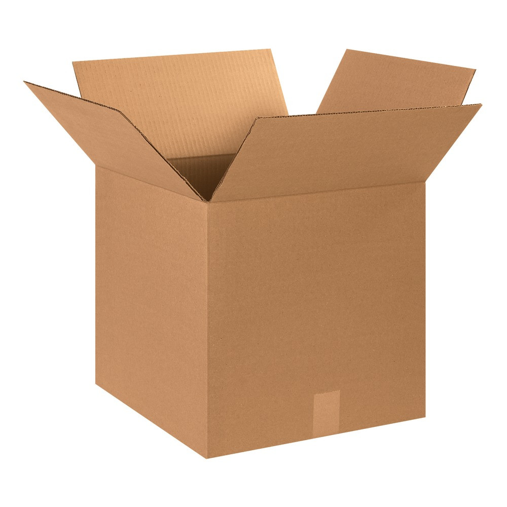 B O X MANAGEMENT, INC. 151515 Partners Brand Corrugated Cube Boxes, 15in x 15in x 15in, Pack Of 25