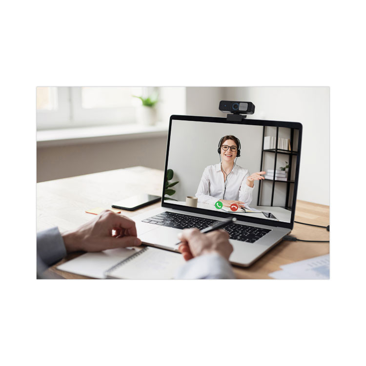 KENSINGTON 81176WW W2050 Pro 1080p Auto Focus Pro Webcam, 1920 pixels x 1080 pixels, 2 Mpixels, Black