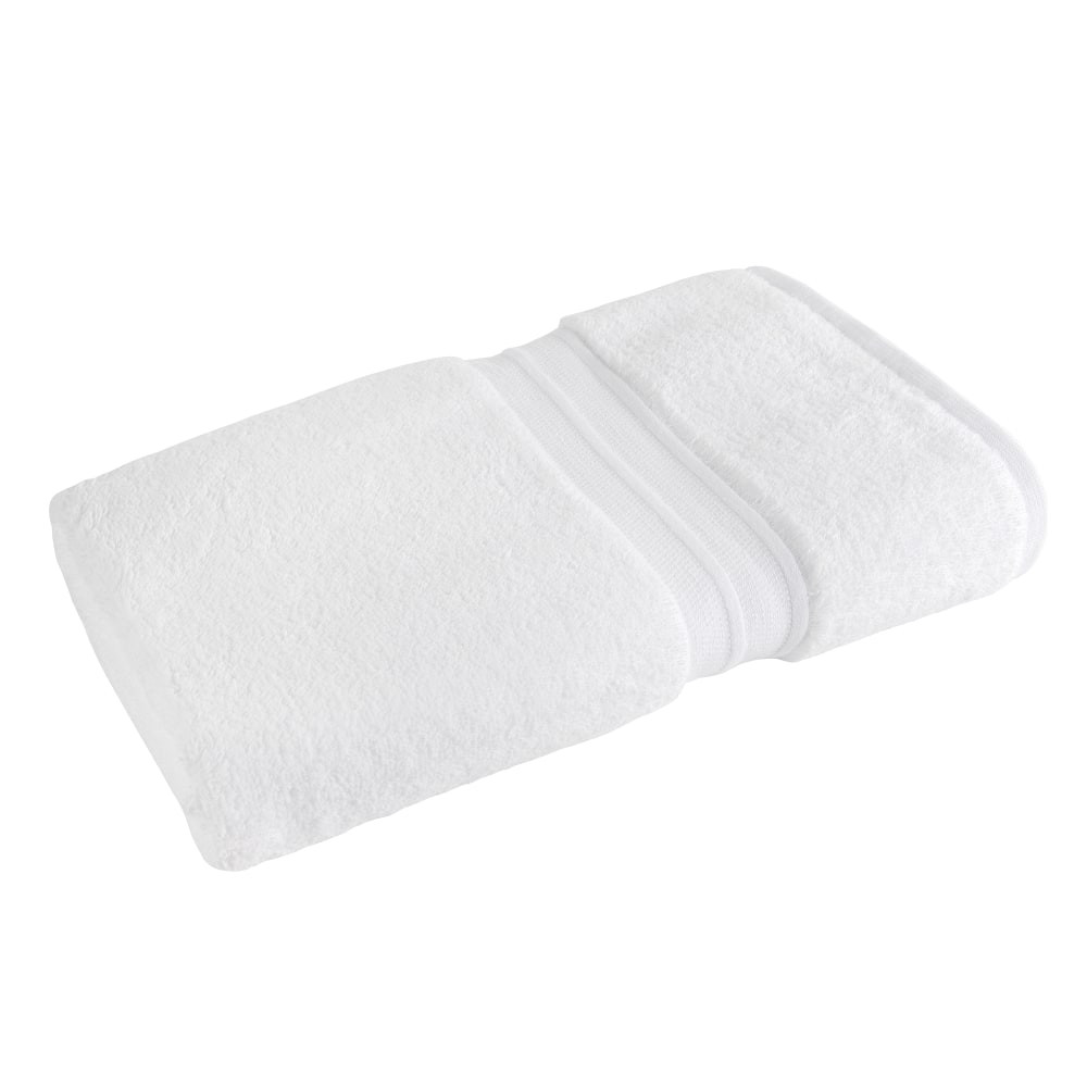 1888 MILLS, LLC 1888 Mills B729-U-WHT-1-SS00  Sweet South Bath Towels, 30in x 60in, White, Pack Of 24 Towels