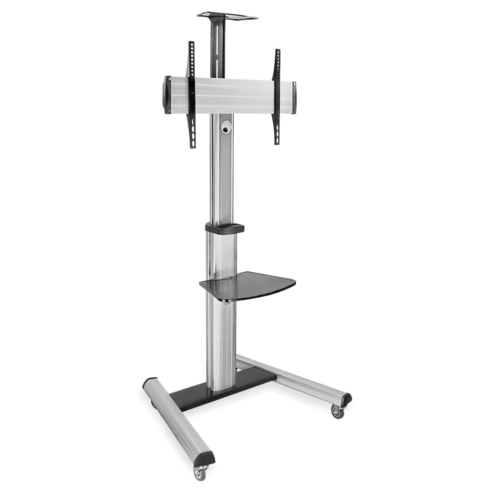 TRANSFORM PARTNERS LLC MI-875 Mount-It! Height-Adjustable Rolling TV Cart For 32in - 70in TVs, Black