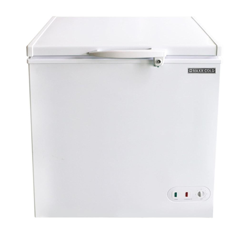 GREENFIELD WORLD TRADE INC. Edgecraft MXSH5.2S  Maxx Cold Counter-Top Merchandiser Freezer, 5.2 Cu. Ft., White