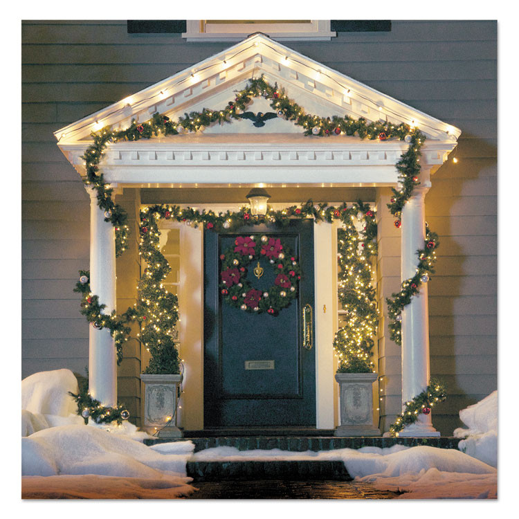 3M/COMMERCIAL TAPE DIV. Command™ FC13BNAWES All Weather Hooks and Strips, Large, Metal, Brushed Nickel, 5 lb Capacity, 1 Hook and 2 Strips