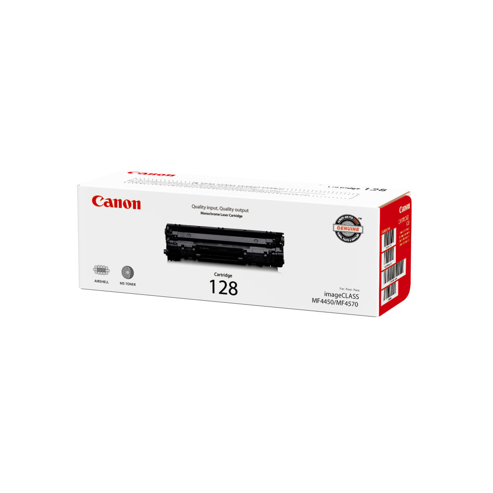 CANON USA, INC. 3500B001 Canon 128 Black Toner Cartridge, 3500B001