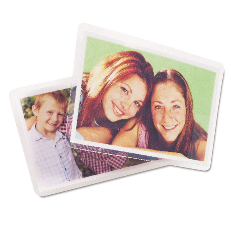 WILSON JONES CO. GBC® 3202002 UltraClear Thermal Laminating Pouches, 5 mil, 5.5" x 3.5", Gloss Clear, 25/Pack