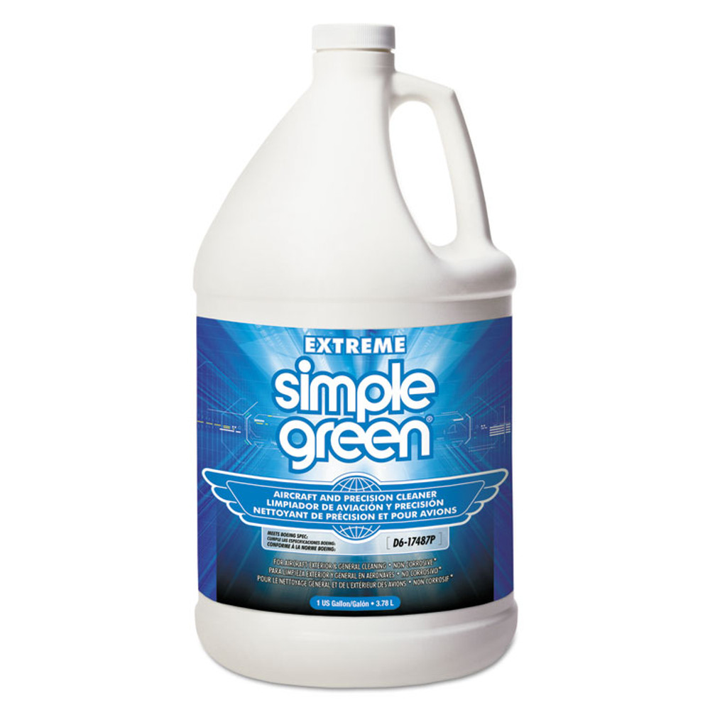 SUNSHINE MAKERS, INC. Simple Green® 13406 Extreme Aircraft and Precision Equipment Cleaner, 1 gal, Bottle, 4/Carton