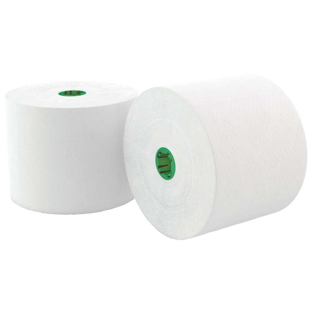 Restock your bathrooms with confidence using Highmark High-Capacity 2-Ply Toilet Paper. Each high-capacity roll helps to reduce the need for frequent refills.  Color-coded plug is designed exclusively for use with Highmark High-Capacity Bath Tissue Dispensers (sold separately).  2-ply tissue is soft, strong and absorbent.  Includes 1,175 sheets per roll.  Safe for septic systems.  Eco-conscious choice - has one or more meaningful eco-attributes or eco-labels.  Forest Stewardship Council (FSC) certified - made from wood/paper that comes from forests managed to rigorous environmental and social standards, supported by the worlds leading conservation organizations.  Leadership forestry - from forests or sourcing programs that meet specific environmental standards, helping you support practices that better protect forests and the environment.