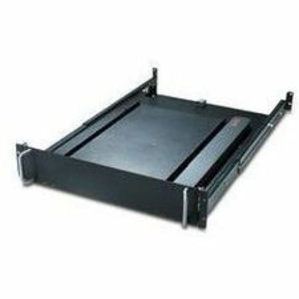 AMERICAN POWER CONVERSION CORP AR8127BLK 19in Rotating Keyboard Drawer Black - 2U - 3.5in Height x 17.5in Width x 28in Depth - Black - 1 Each