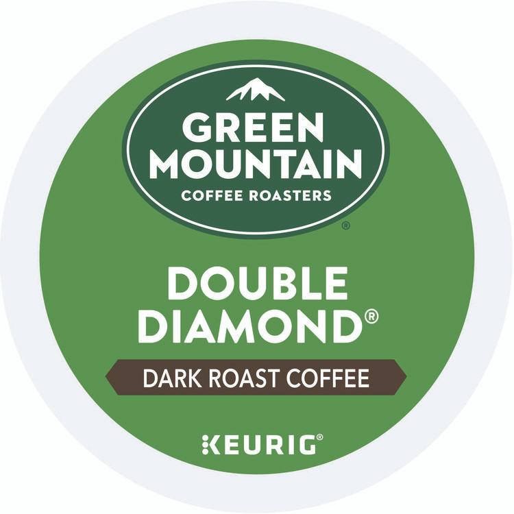 KEURIG DR PEPPER Green Mountain Coffee® 4066CT Double Black Diamond Extra Bold Coffee K-Cups, 96/Carton