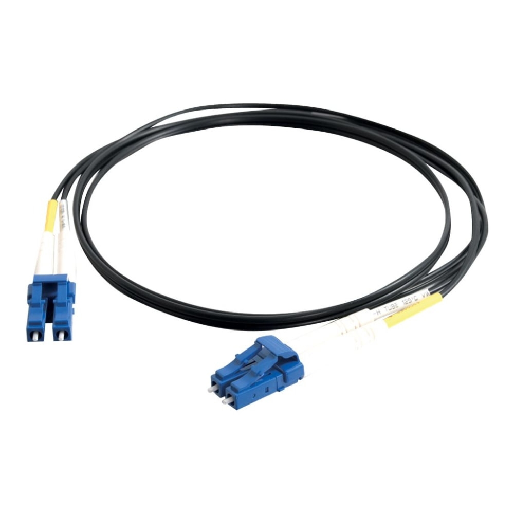 LASTAR INC. 33363 C2G 5m LC-LC 9/125 Duplex Single Mode OS2 Fiber Cable - Black - 16ft - Patch cable - LC single-mode (M) to LC single-mode (M) - 5 m - fiber optic - duplex - 9 / 125 micron - OS2 - black