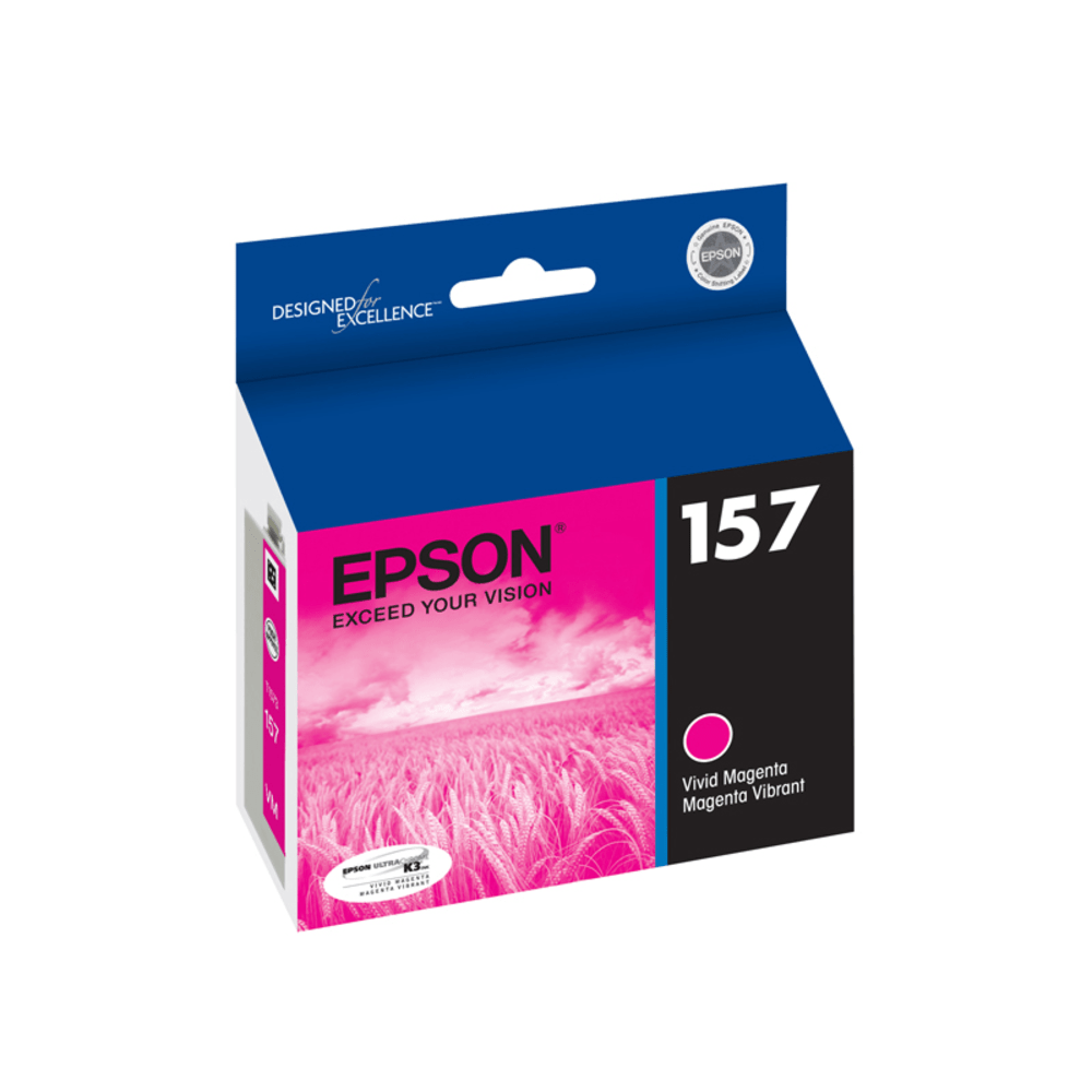 EPSON AMERICA INC. T157320 Epson 157 Vivid Magenta Ink Cartridge, T157320