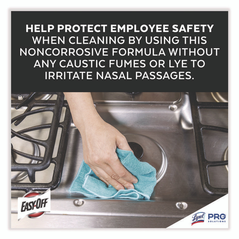 RECKITT BENCKISER Professional EASY-OFF® 85260EA Fume-Free Max Oven Cleaner, Foam, Lemon, 24 oz Aerosol Spray