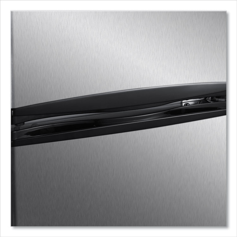 AVANTI RA31B3S Counter-Height 3.1 Cu. Ft. Two-Door Refrigerator/Freezer, Black/Stainless Steel