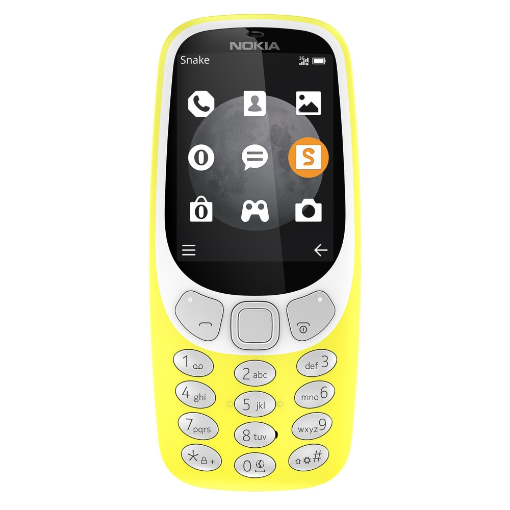 NOKIA PNN100298  3310 TA-1036 Cell Phone, Yellow