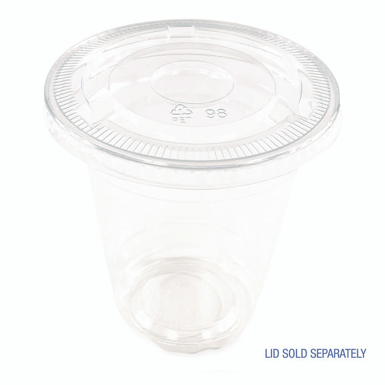 BOARDWALK PET12SPK Clear Plastic PET Cups, 12 oz, 50/Pack
