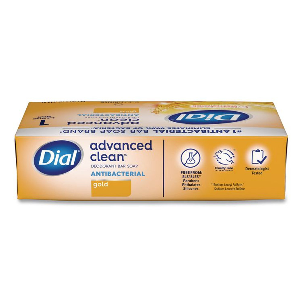 DIAL PROFESSIONAL 92617 Deodorant Bar Soap, Iconic Dial Gold Fragrance, 4 oz, 36/Carton