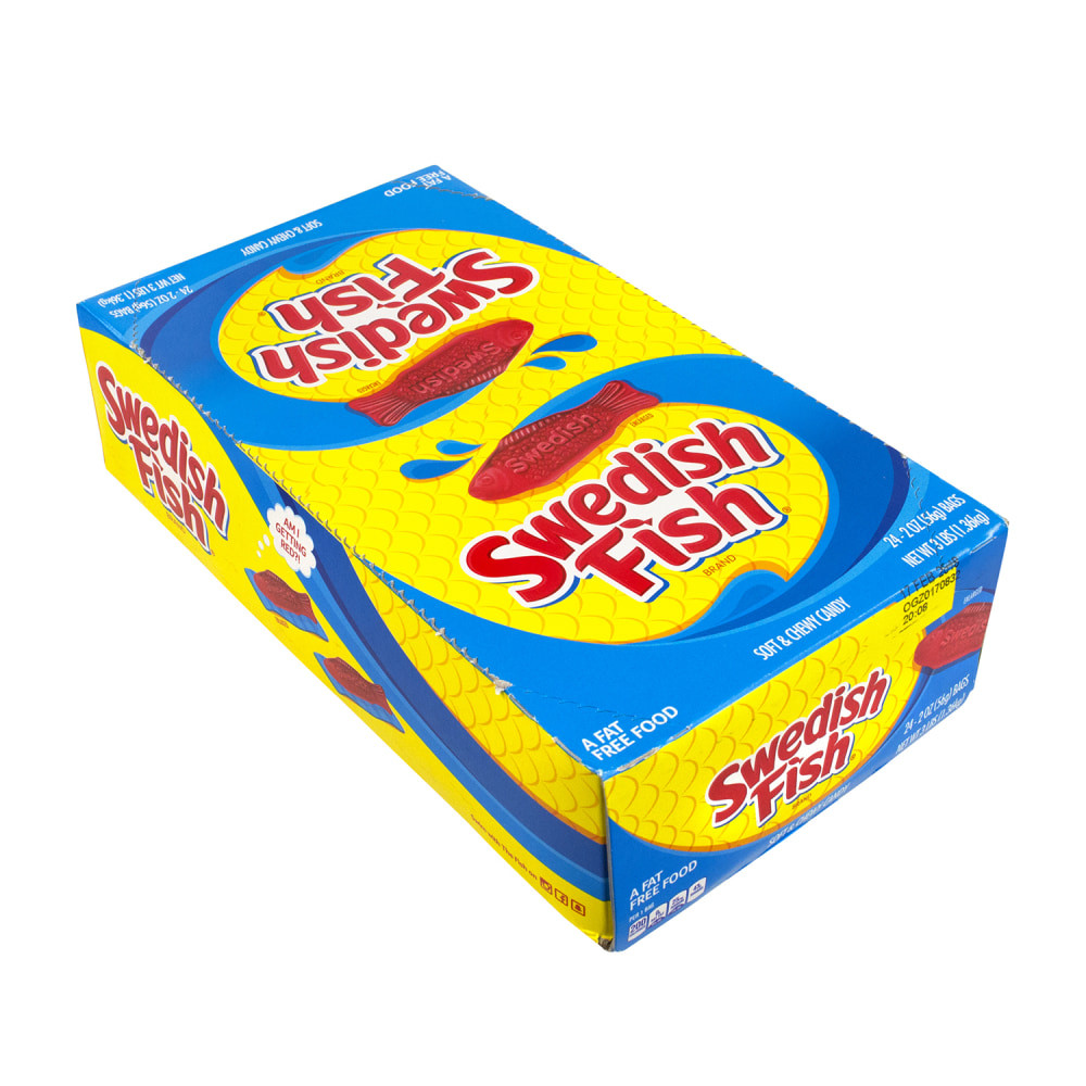 KRAFT HEINZ FOODS COMPANY 1236 Swedish Fish, 2 Oz, Box Of 24 Packs