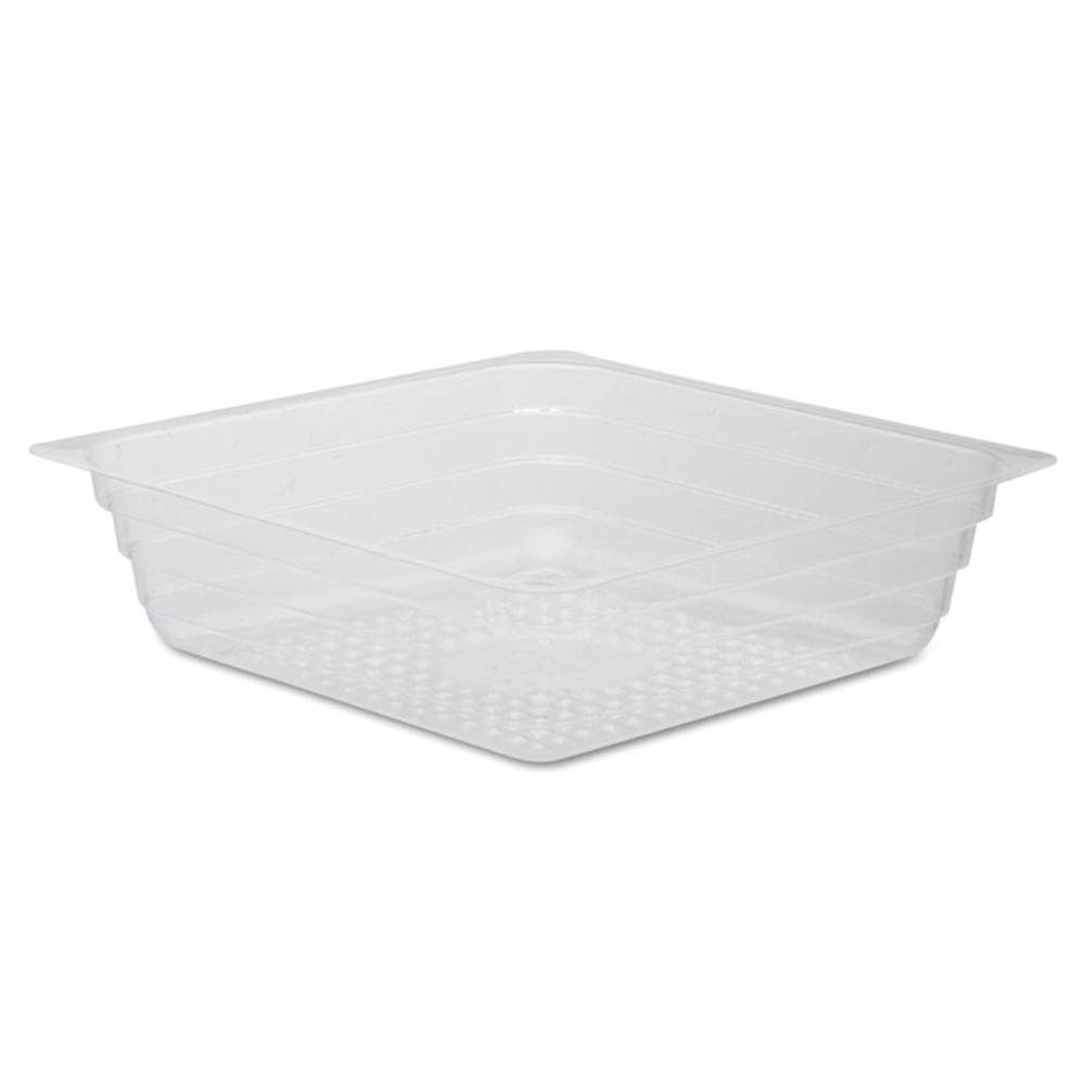 REYNOLDS FOOD PACKAGING R4296 Reflections Portion Plastic Trays, Shallow, 4 oz Capacity, 3.5 x 3.5 x 1, Clear, 2,500/Carton