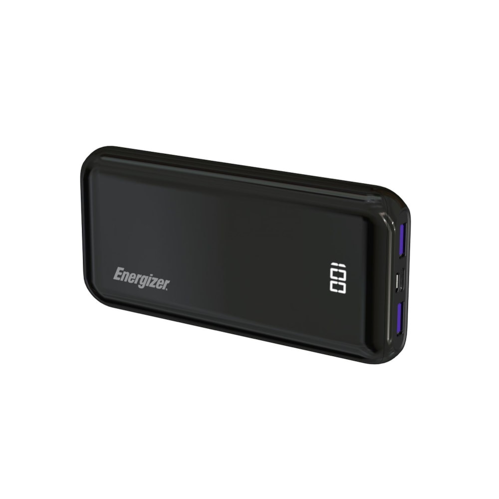 TENNRICH UE10011PQ Energizer 10,000 mAh Ultimate Power Bank, Black, UE10011PQ