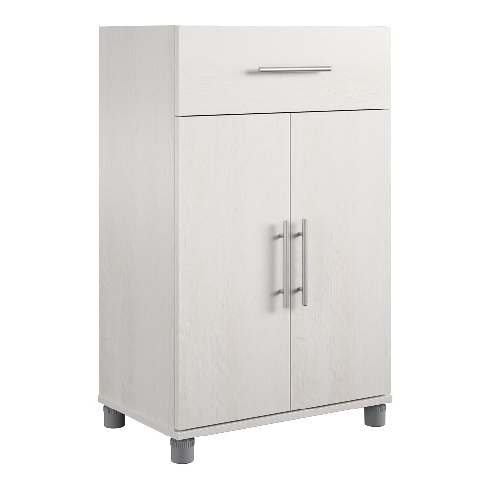 AMERIWOOD INDUSTRIES, INC. Ameriwood Home 6945341COM  Camberly 2-Door/1-Drawer 24inW Base Cabinet, Ivory