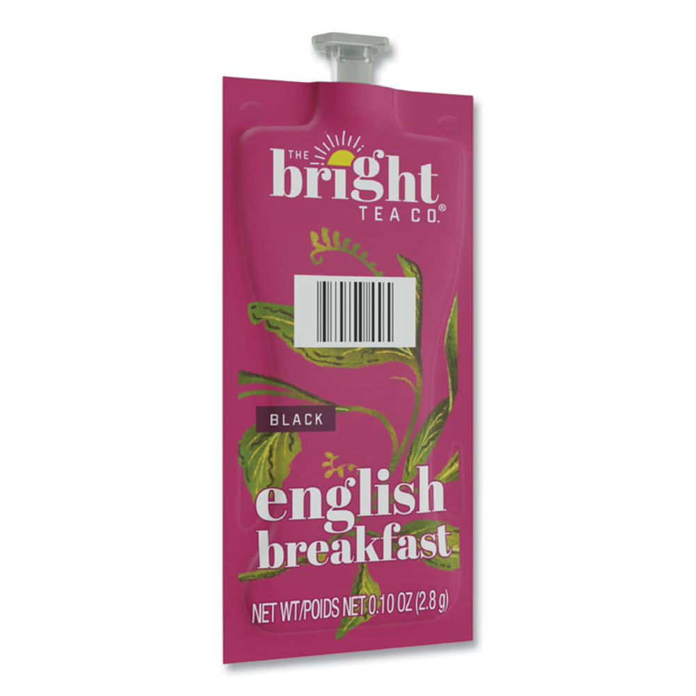 LAVAZZA FLAVIA® 48027 The Bright Tea Co. English Breakfast Black Tea Freshpack, English Breakfast, 0.1 oz Pouch, 100/Carton