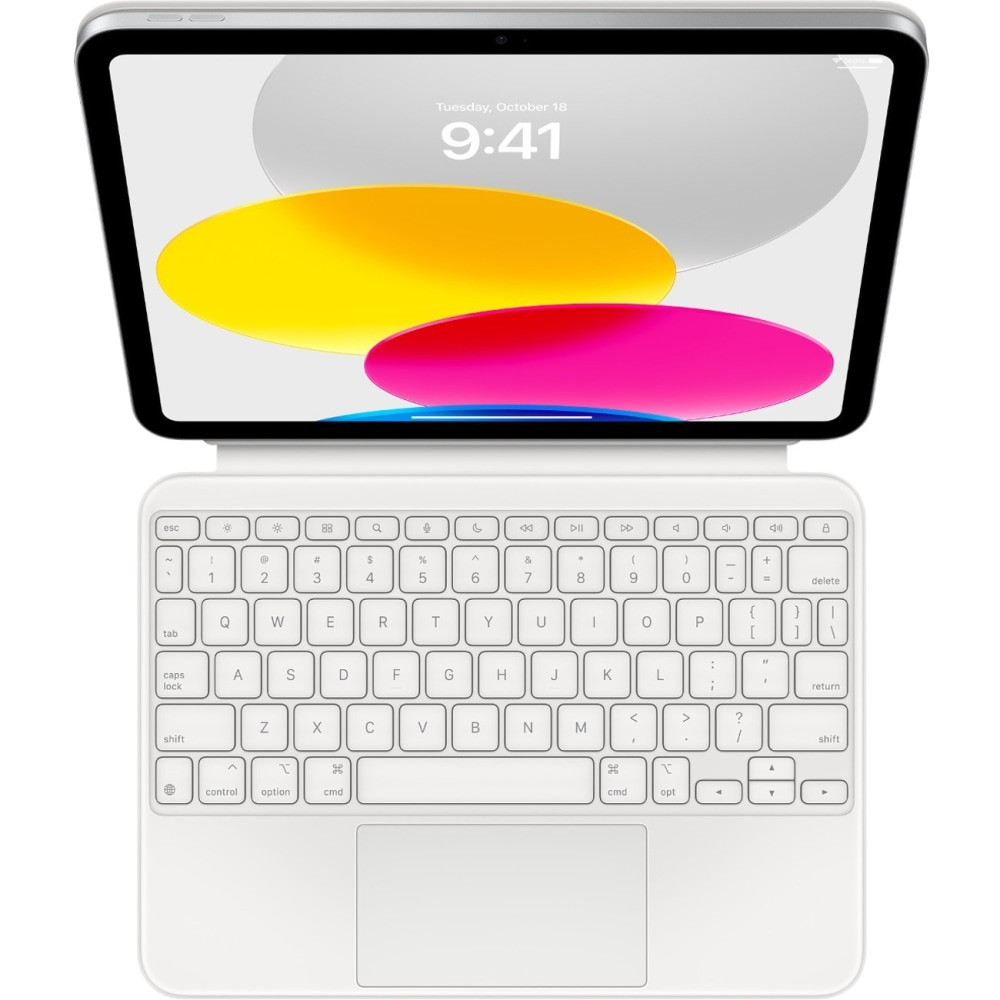 APPLE, INC. MQDP3LL/A Apple Magic Keyboard/Cover Case (Folio) Apple iPad (10th Generation) Tablet - White