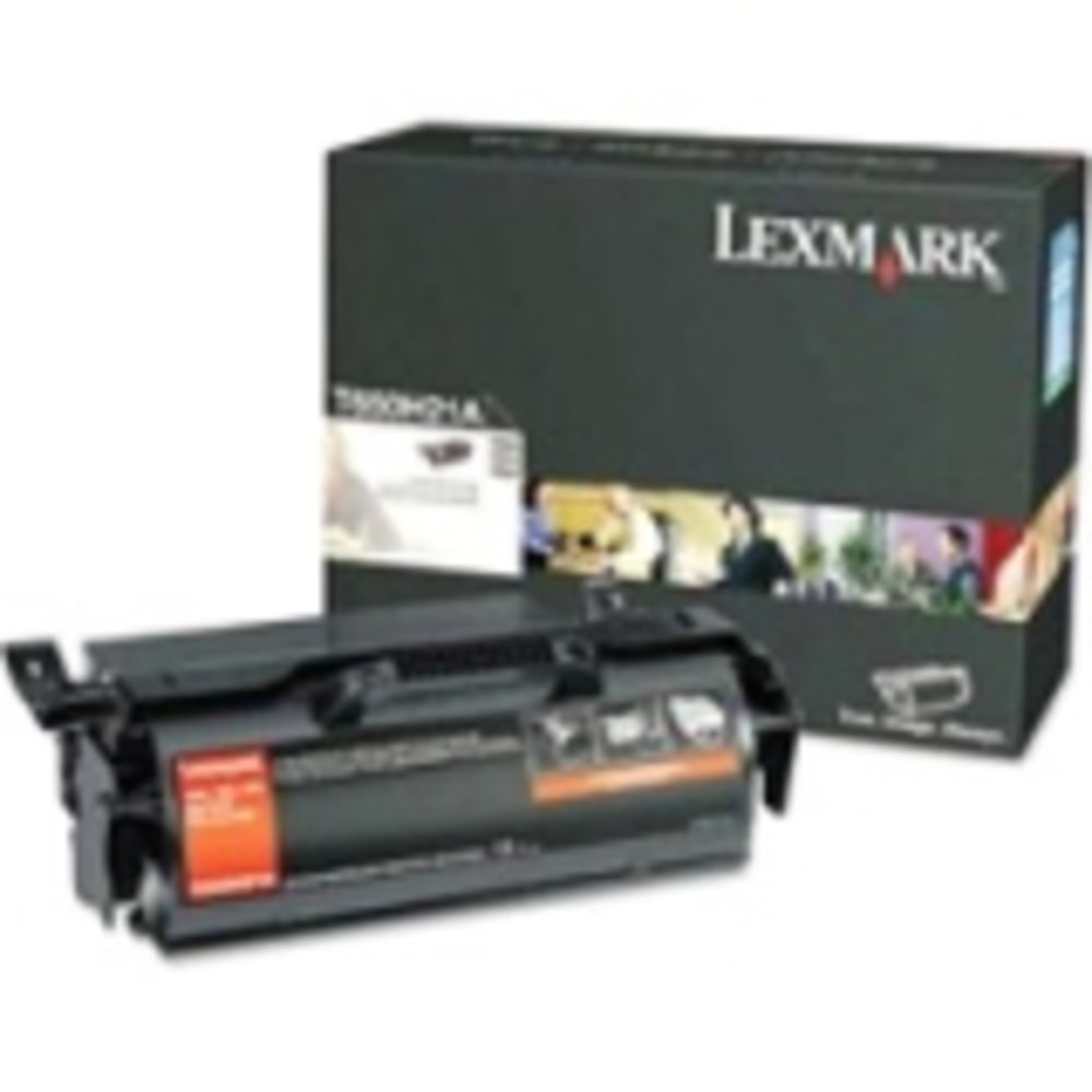 LEXMARK INTERNATIONAL, INC. T650H87G Lexmark T650 Remanufactured High-Yield Black Toner Cartridge