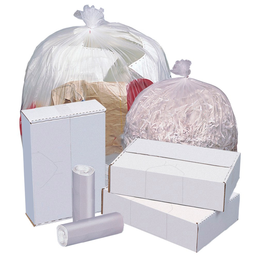 PITT PLASTICS INC. PITT009 Highmark 16 MIC Trash Bags, 45 gal, 40inH x 48inW, Natural, 250 Bags